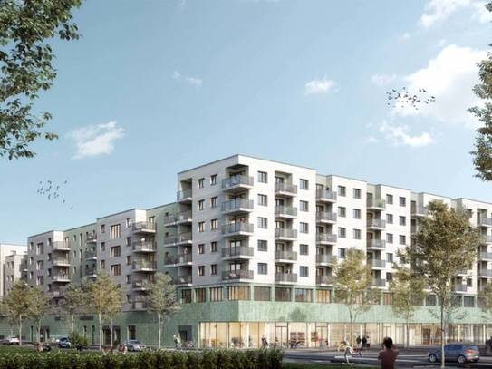 VALENTINA-Schönhofviertel | 2-Zimmerwohnung mit EBK, Balkon und Sonnenterrasse, Duschbad barrierefrei Abstellraum