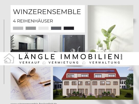 Winzer Ensemble - Moderne Wohnkultur - 4 Neubau Reihenhäuser für stilvolles Wohnen