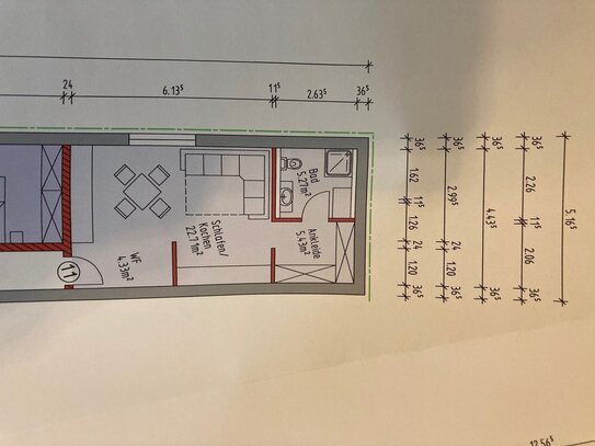 Baubeginn in Kürze: Neuerstellung einer 1-Zimmer-Ferienwohnung