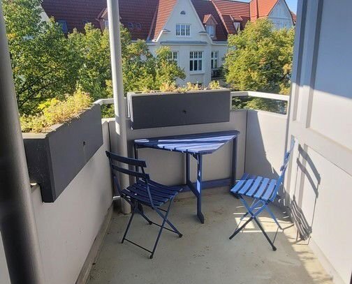 Winterhude - Exklusive vollausgestattete moebelierte 2 Zimmer Wohnung mit Balkon