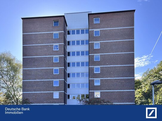 Zentral gelegene Eigentumswohnung mit Loggia und Blick ins Grüne in Hamburg-Stellingen