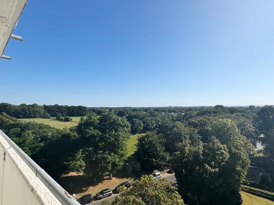 3-Zimmer-Wohnung mit großem Balkon und toller Aussicht!