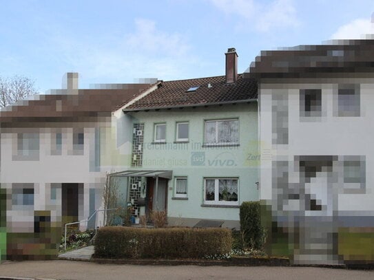 Charmantes Reihenhaus mit sonnigem Garten und Garage in begehrter Lage der Donaueschinger "Siedlung"!