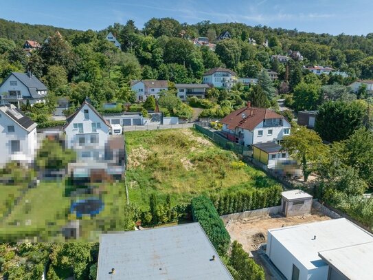 Großes Baugrundstück in bester Hanglage a.d. Bergstraße