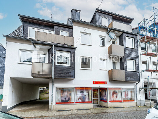 Mehrfamilienhaus mit Gewerbe in absoluter Zentrumsnähe von Radevormwald für Kapitalanleger