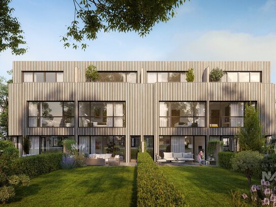 ENERGIEAUTARKES HOLZHYBRID-TOWNHOUSE