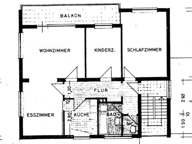                                                               3,5 Zimmer Wohnung mit gro&szlig;em Balkon                                                       in Eisingen (Würzburg)