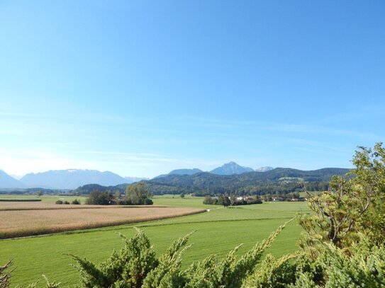 Traumhafte 3-Zimmer Wohnung in 83404 Ainring - zentrale Lage, unglaublicher Bergblick!