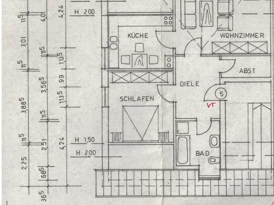 Gepflegtes 3-Parteienhaus in Schernfeld, Workerszell