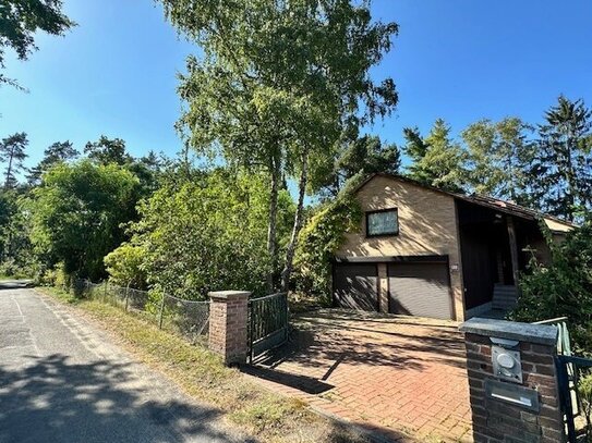 Freistehendes Einfamilienhaus in ländliche Idylle mit Doppelgarage