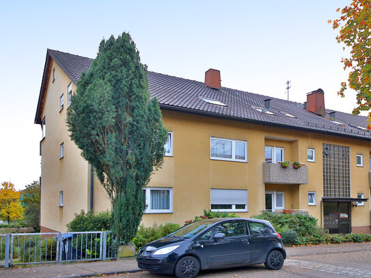 Top-gepflegte EG-Wohnung im Hochparterre: Ideal für Familien mit flexibler Raumaufteilung und Balkon