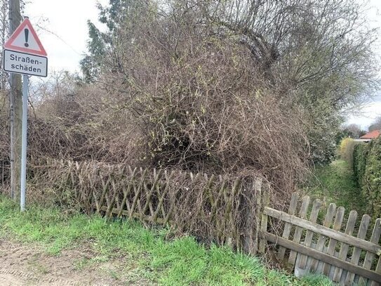 Baugrundstück unweit des Beetzsees in der Mötzower Vorstadt von Brandenburg an der Havel