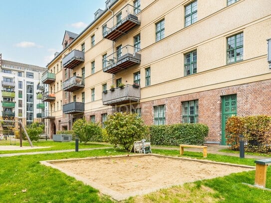 Moderne Maisonette-Wohnung mit drei Zimmern und Balkon in gefragter Lage