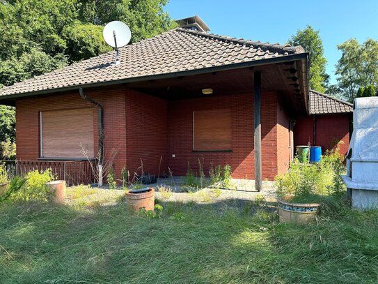 PREISSENKUNG!!! Bungalow mit Vollkeller, zwei Stellplätzen und einem ca. 1100qm großen Kaufgrundstück in Lünen-Alstedde