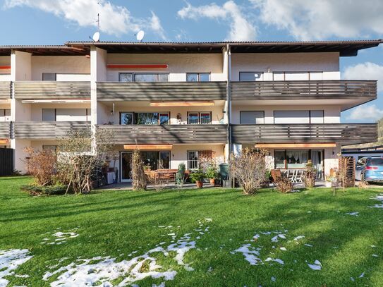 Mit Blick auf den Wendelstein - 3-Zimmer-Wohnung in Schliersee/Neuhaus