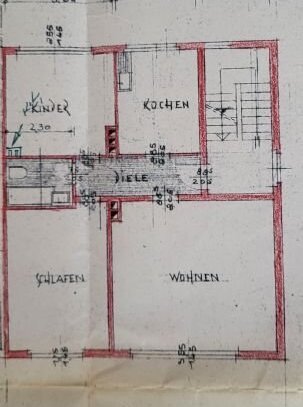 Nähe Hexbachtal schöne gepflegte 3,5-Zimmer-Wohnung im 1. Stock