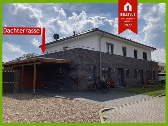 +++ Als Kapitalanlage ! Doppelhaushälfte mit XXL Dachterrasse, Ihr Platz an der Sonne! Neuwertig, Top-Lage, Fußbodenhei…