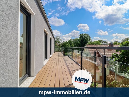 Exklusives Penthouse mit umlaufender Terrasse, Aufzug und Tiefgarage