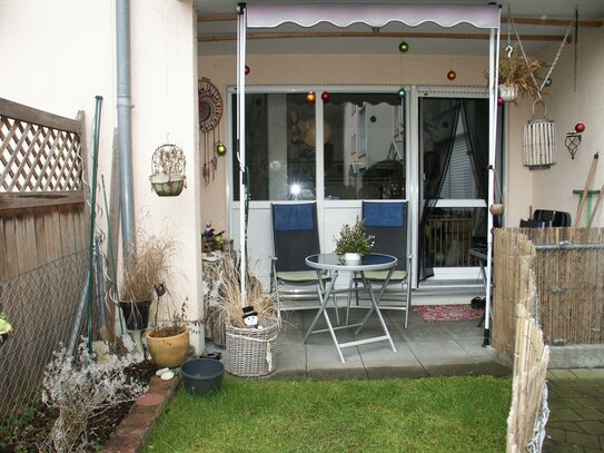 Gemütliche 2-Zimmer-Wohnung mit Westterrasse und kleinem Garten