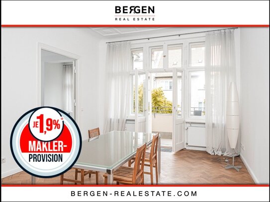 Elegant renovierte 4-Zimmer-Wohnung im Altbau, gelegen in Berlin-Halensee