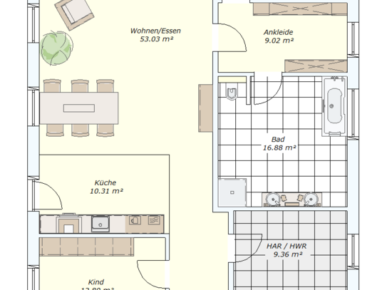 Genialer „Grüne-Energie“-Bungalow in Knauthain (Grundstück im Preis inkludiert)