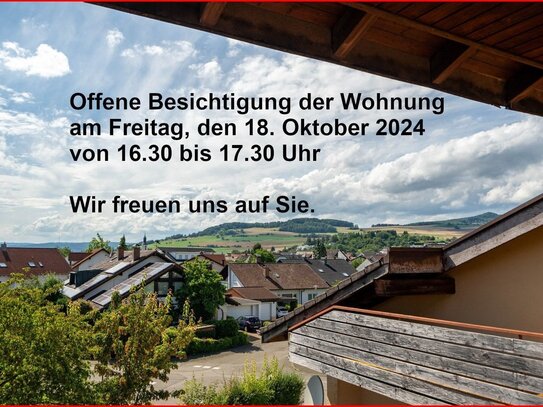 Einziehen und wohlfühlen - Wohnung mit großem Balkon