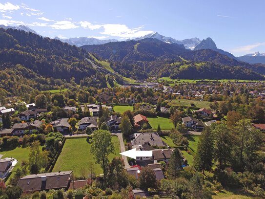 Exklusives Baugrundstück in Bestlage von Garmisch-Partenkirchen