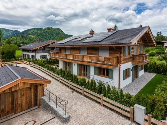 Toplage Malerwinkel: Naturnahe und luxuriöse Wohnung in ruhiger Lage von Rottach-Egern