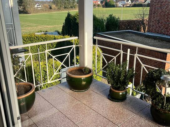 Etagenwohnung mit Balkon