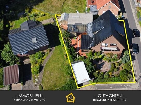 Einfamilienhaus in Lingen Darme Doppelgarage, Wintergarten Keller