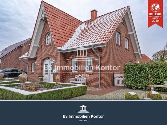 ***Reserviert***Greetsiel! Top gepflegtes, charmantes Dreigiebelhaus mit Garage, Garten und Terrasse in bevorzugter Lag…