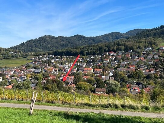 Bauplatz für Reihenmittelhaus in Merzhausen