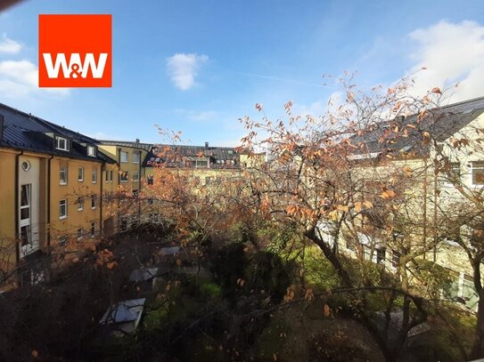 Bad Aibling, sonnige ruhige 2 Zimmerwohnung mit Lift u. Balkon zur Gartenseite. Nicht vermietet!