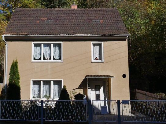 Provisionsfrei - Einfamilienhaus mit Stellplatz und großem Garten in Werdau