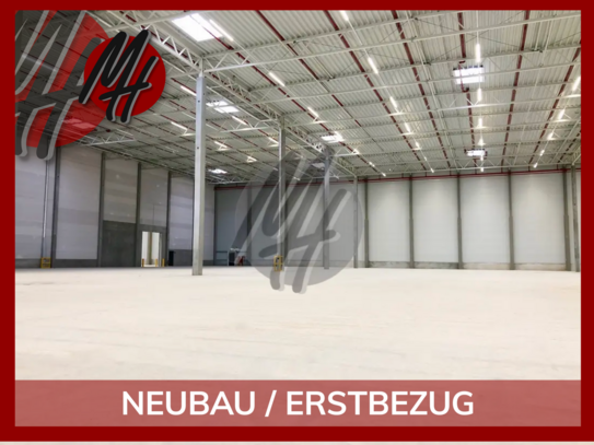 NEUBAU - Lager-/Werkstatt (4.000 m²) & Büro (500 m²) zu vermieten