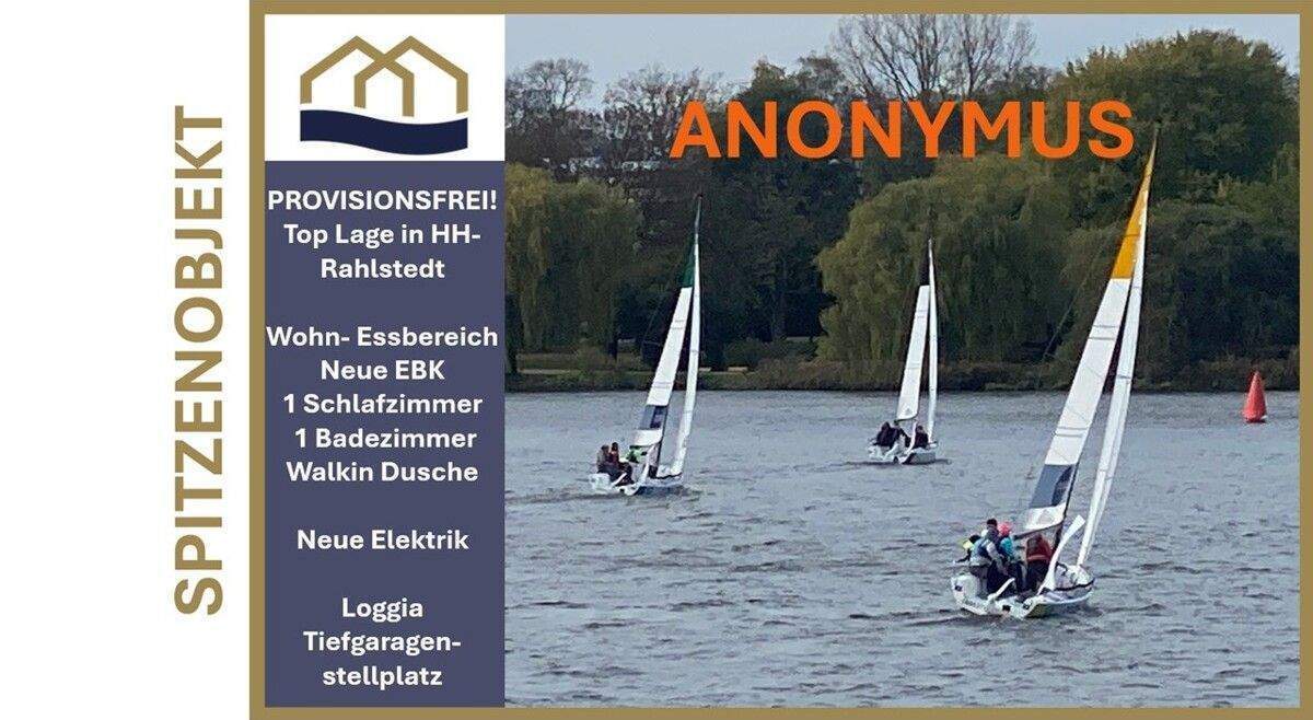 **PROVISIONSFREI** 2-Zimmer-Wohnung mit Süd-Loggia in Top-Lage Hamburgs mit Tiefgaragenstellplatz