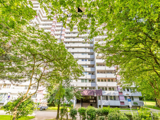 Gepflegte 2,5-Zimmer-Wohnung mit Weitblick und TG-Stellplatz zu kaufen!