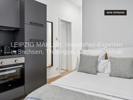 Auch Gewerblich nutzbar. Modernes Studio- Apartment mit allem inklusive im Zentrum von Leipzig