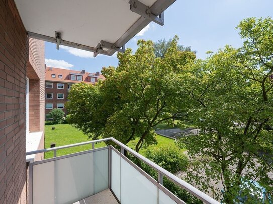 Moderne 2-Zimmer-Eigentumswohnung mit Balkon in begehrter Lage von Hamburg - Barmbeck