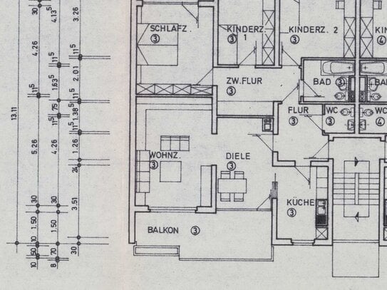 4,5-Zimmer-Wohnung mit 2 Balkonen in zentrumsnaher Lage in Lörrach