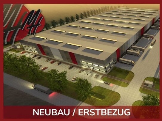 NEUBAU - 24/7-NUTZUNG - Lager-/Logistik (40.000 m²/teilbar) & Büro (4.000 m²/teilbar) zu vermieten