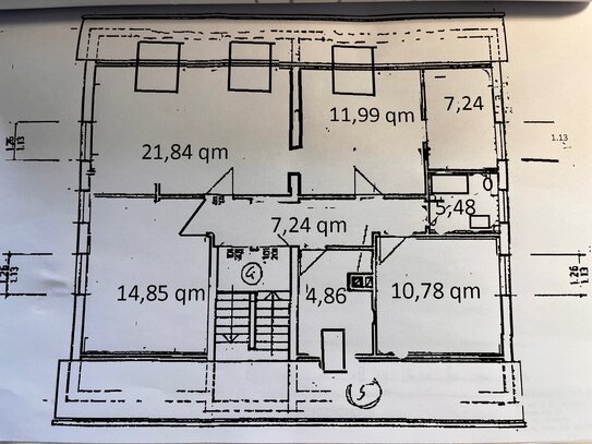 Helle 4-Zimmer-DG-Wohnung