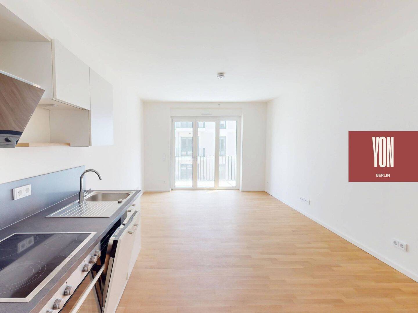 YON BERLIN - Moderne 2-Zimmer-Neubauwohnung mit EBK und sonnigem BALKON in Berlin-Friedenau - Photo 1