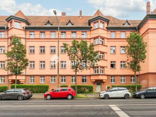 Gut gepflegte, helle 2-Zimmer-Wohnung in grüner Wohnanlage von Mockau-Süd