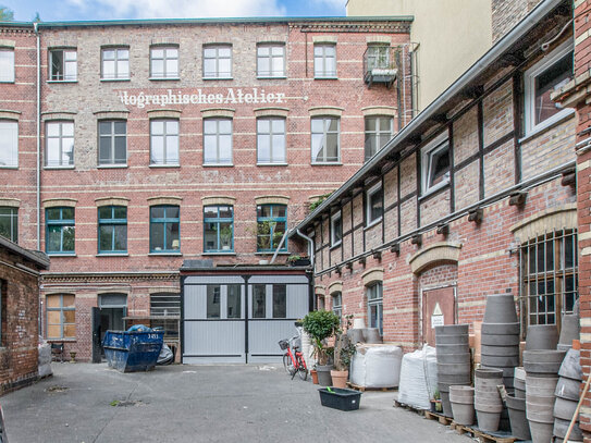 87m²-LOFT. Gewerbefläche in Fabrikhaus zu vermieten! Ruhige Hinterhof-Lage. Berlin-Wedding