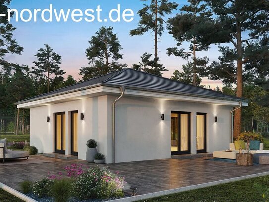 Tiny Bungalow - Wohnkomfort auf 73 m² - Offen & Helles Raumkonzept mit 2,80 m Deckenhöhe