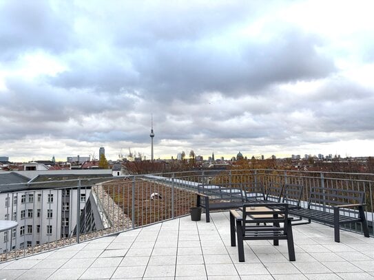 Office mit einzigartiger Dachterrasse