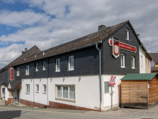 Gasthof mit Fremdenzimmern, Metzgerei und Betreiberwohnung