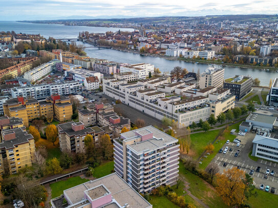 Schöne & bezugsfreie 3,5-Zimmer Wohnung mit Balkon und TG-Stellplatz in zentraler Lage von Konstanz