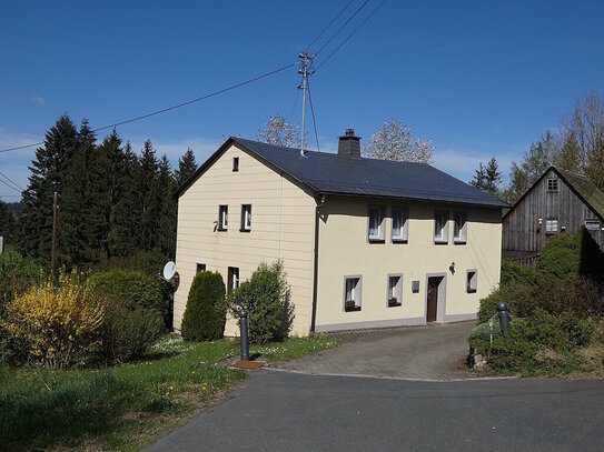 Idyllisch gelegenes kleines Haus für Zwei im Frankenwald